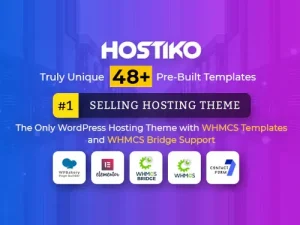 Hostiko WordPress WHMCS Hosting Theme
