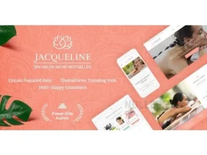 Jacqueline | Spa & Massage Salon Beauty Theme