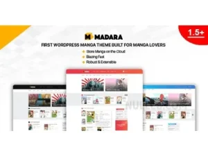 Madara – Responsive And Modern WordPress Theme For Manga Sites
