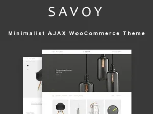 Savoy – Minimalist AJAX WooCommerce Theme