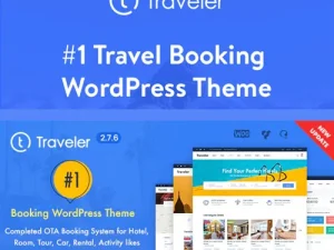 Travel Booking WordPress Theme