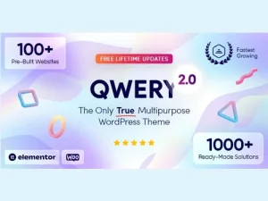 Qwery – Multi-Purpose Business WordPress & WooCommerce Theme